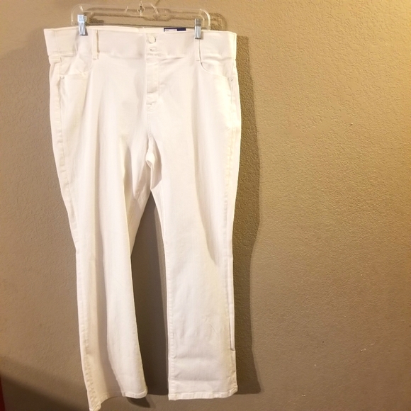 Tummy Control Boot Cut Denim Jeans 